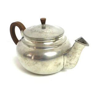 Vintage Tinn Norge Norway Norwegian Pewter Teapot